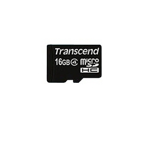 [트랜샌드정품] MicroSDHC 16GB CLASS4메모리카드[어댑터.리더기 미포함
